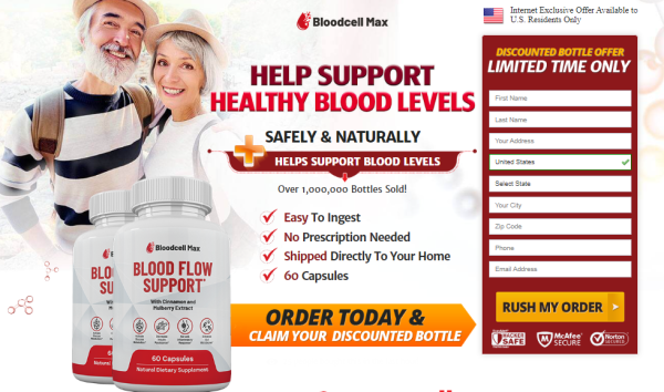 Bloodcell Max Reviews – Blood Flow Support Formula for Healthy Life!